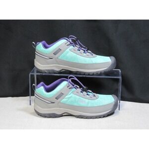 KEEN Targhee Sport Vent Big Kids Size 7 Waterproof Hiking Shoes Waterfall Teal